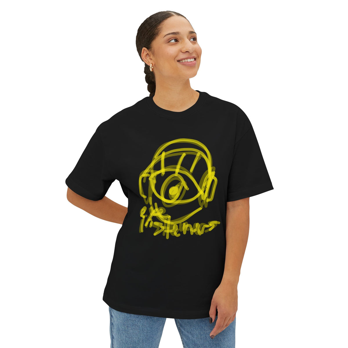 Eye Listeners Your Eyes 'Two' Unisex Oversized Boxy Tee