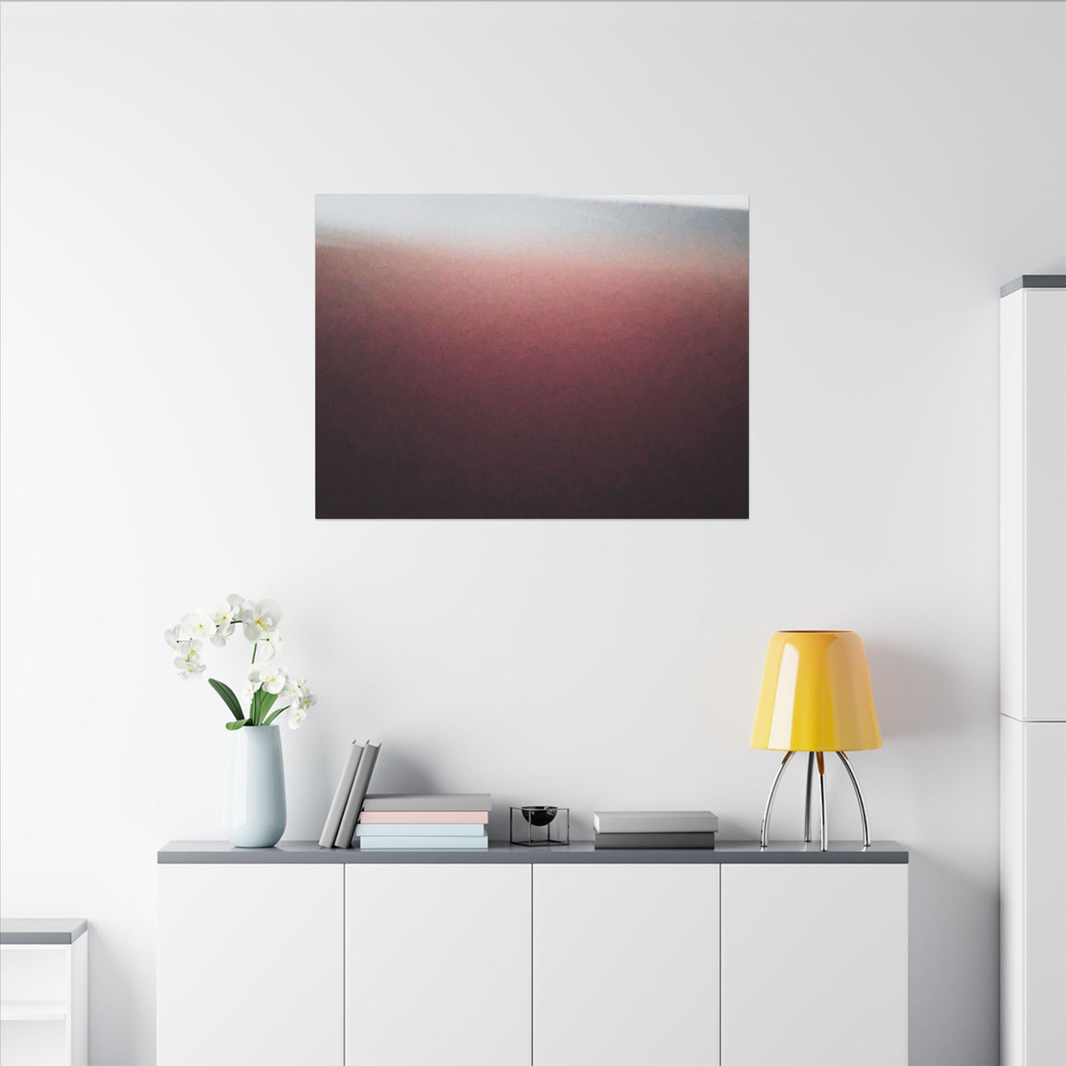 'Lakenight Fade' Matte Canvas, Stretched, 0.75" (Print On Sides)