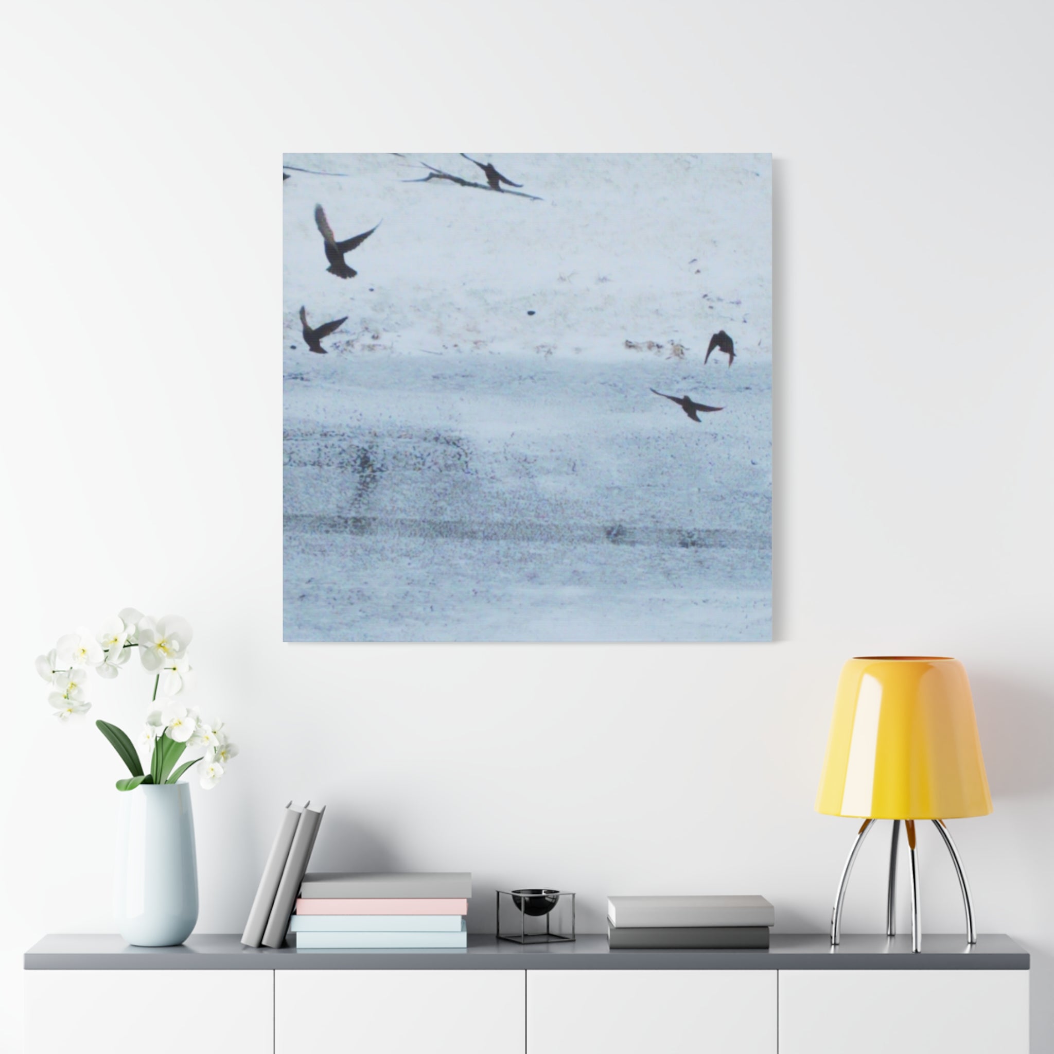 'Birds' Matte Canvas, Stretched, 1.25"