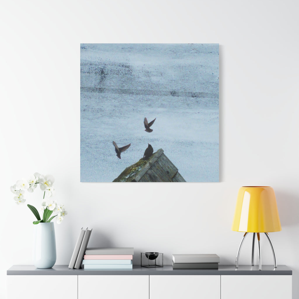'Wave Goodbye Too' Matte Canvas, Stretched, 1.25"
