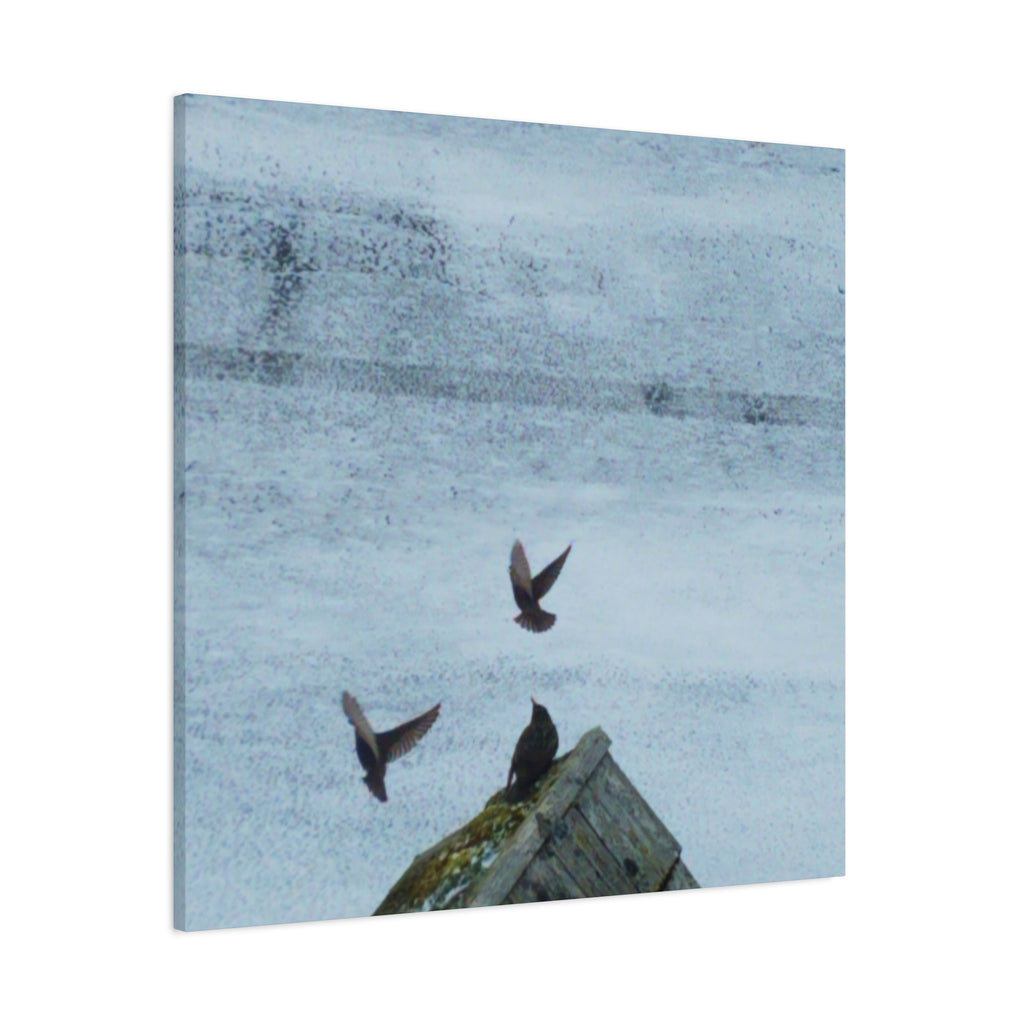 'Wave Goodbye Too' Matte Canvas, Stretched, 1.25" (Print On Sides)