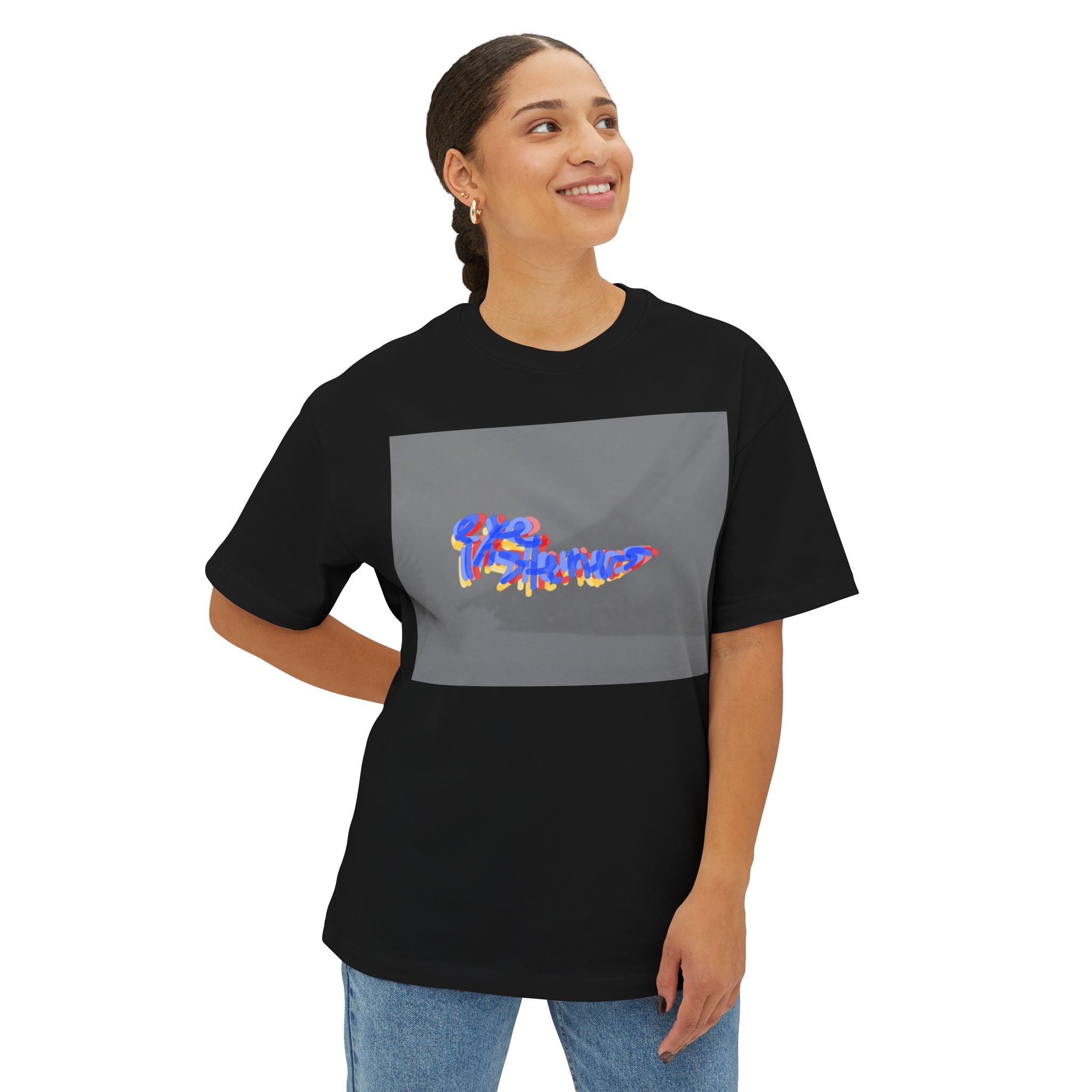 'You Don't Know What You're Gonna Say Three' Unisex Oversized Boxy Tee