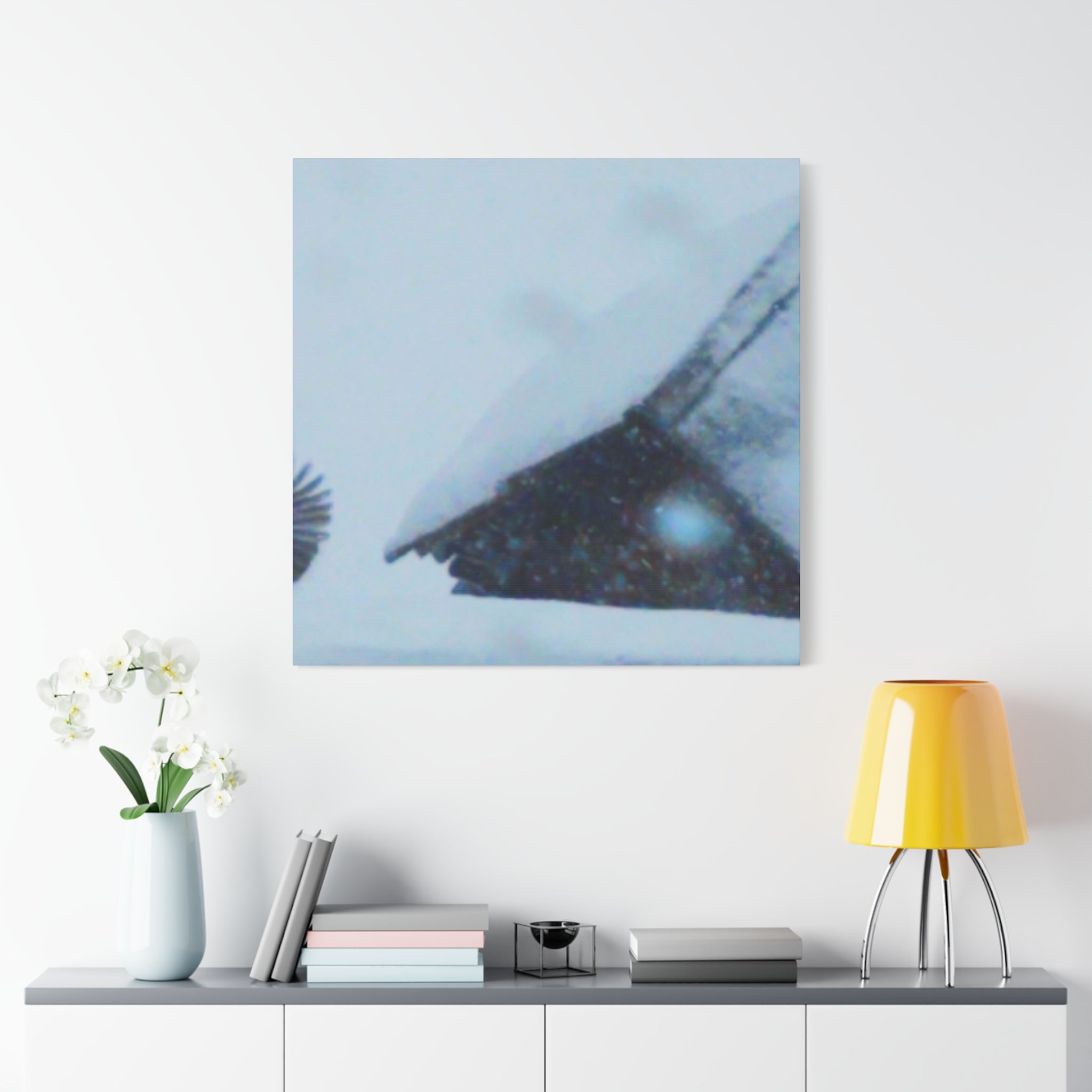 'Wave Goodbye' Matte Canvas, Stretched, 1.25" (Print On Sides)