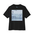 'Birds' Unisex Oversized Boxy Tee
