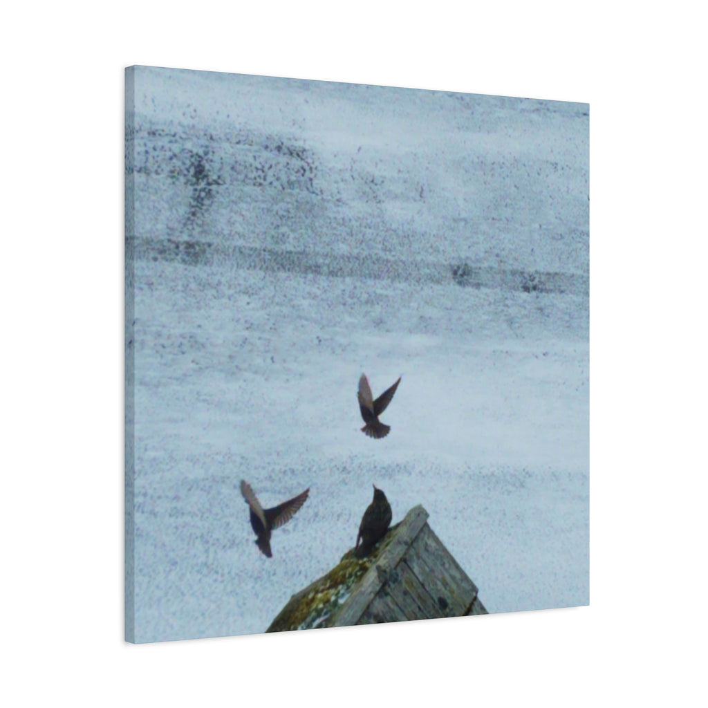 'Wave Goodbye Too' Matte Canvas, Stretched, 1.25" (Print On Sides)