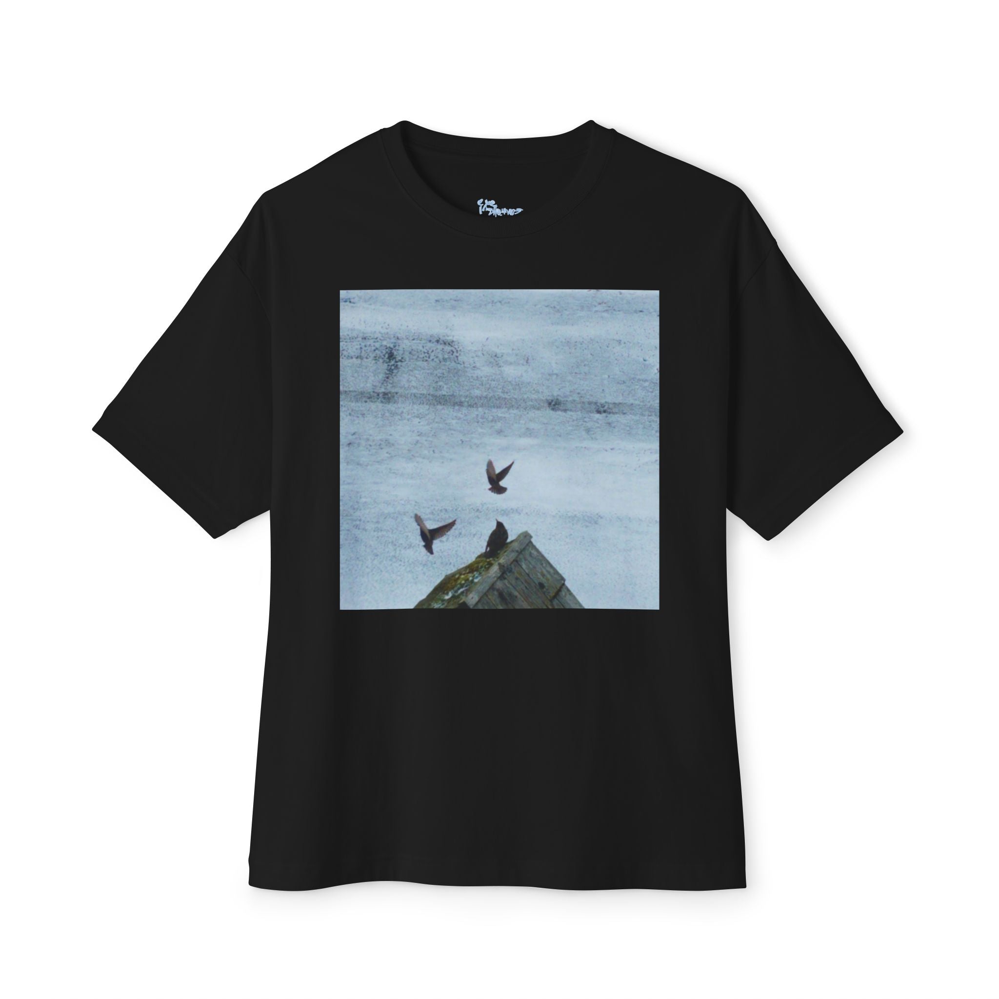 'Wave Goodbye Too' Unisex Oversized Boxy Tee