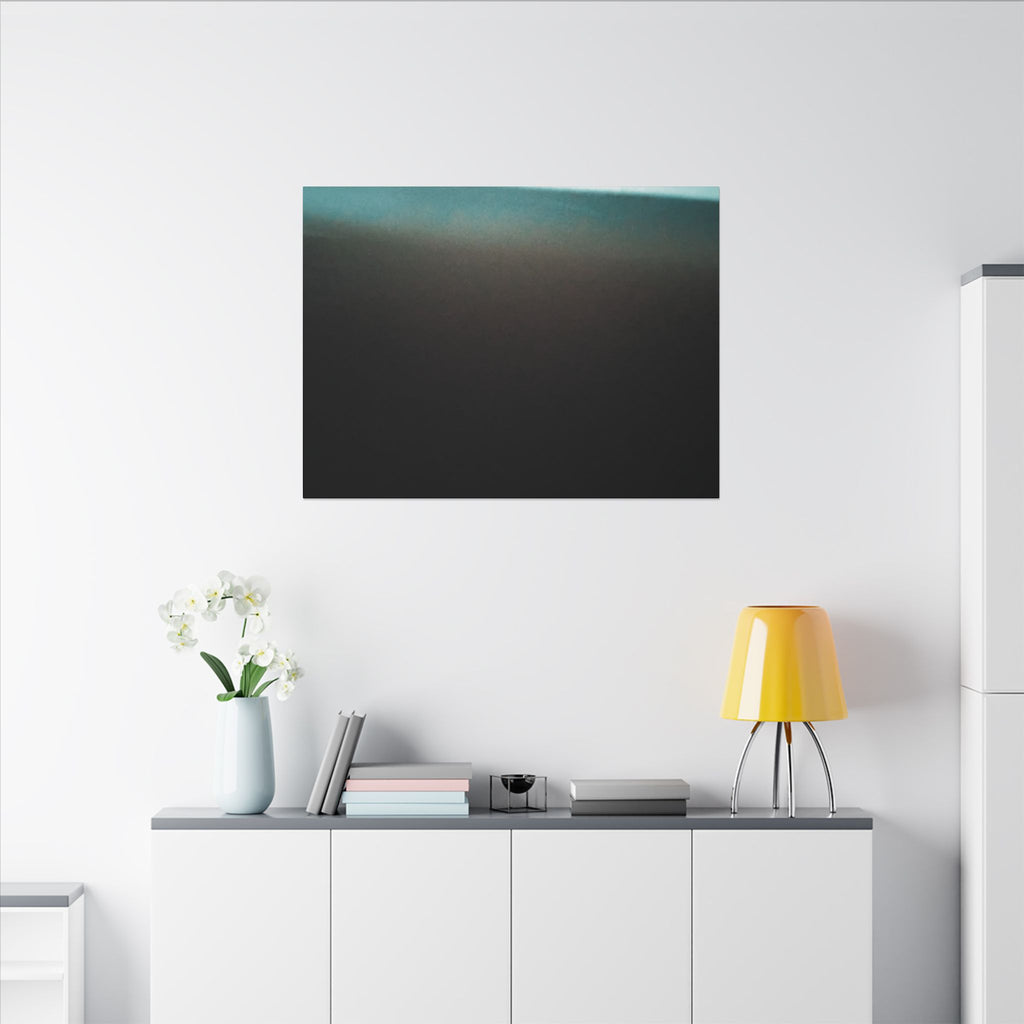 'Lakenight Tundra' Matte Canvas, Stretched, 0.75" (Print On Sides)