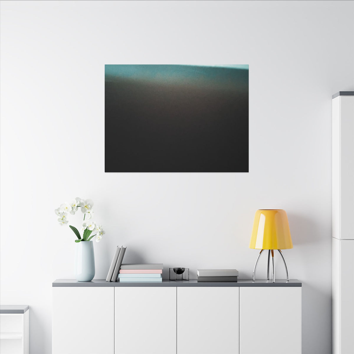 'Lakenight Tundra' Matte Canvas, Stretched, 0.75" (Print On Sides)