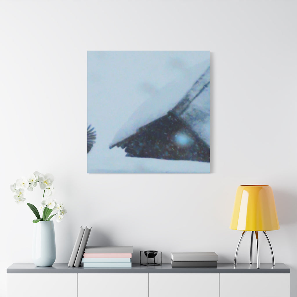 'Wave Goodbye' Matte Canvas, Stretched, 1.25" (Print On Sides)