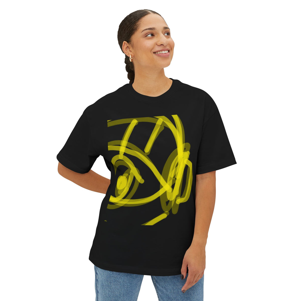 Eye Listeners Your Eyes 'Three' Unisex Oversized Boxy Tee