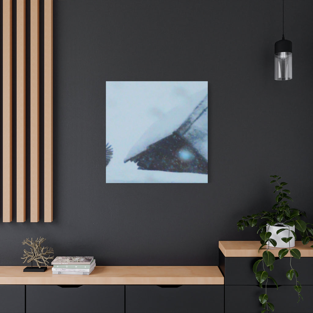 'Wave Goodbye' Matte Canvas, Stretched, 1.25" (Print On Sides)