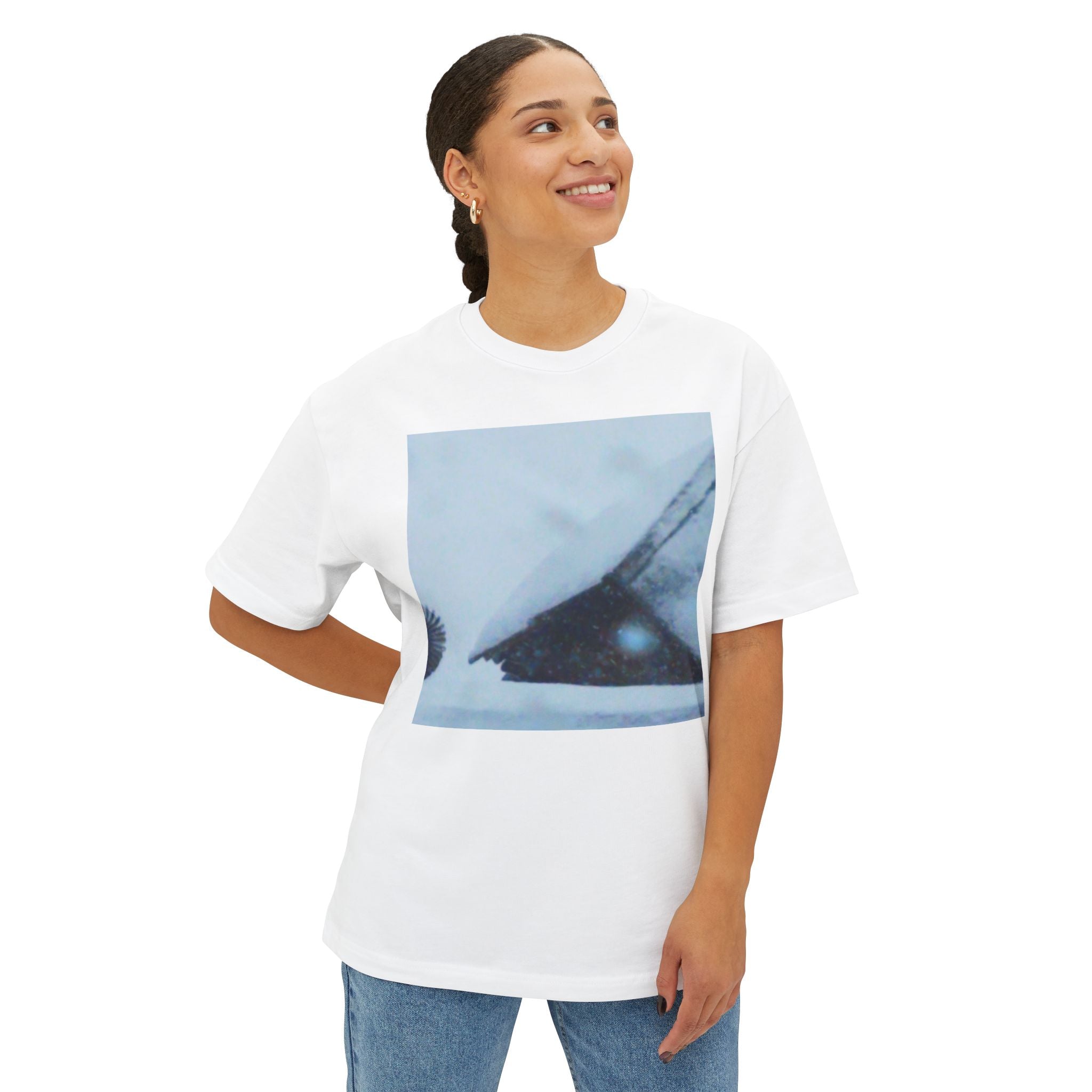 'Wave Goodbye' Unisex Oversized Boxy Tee