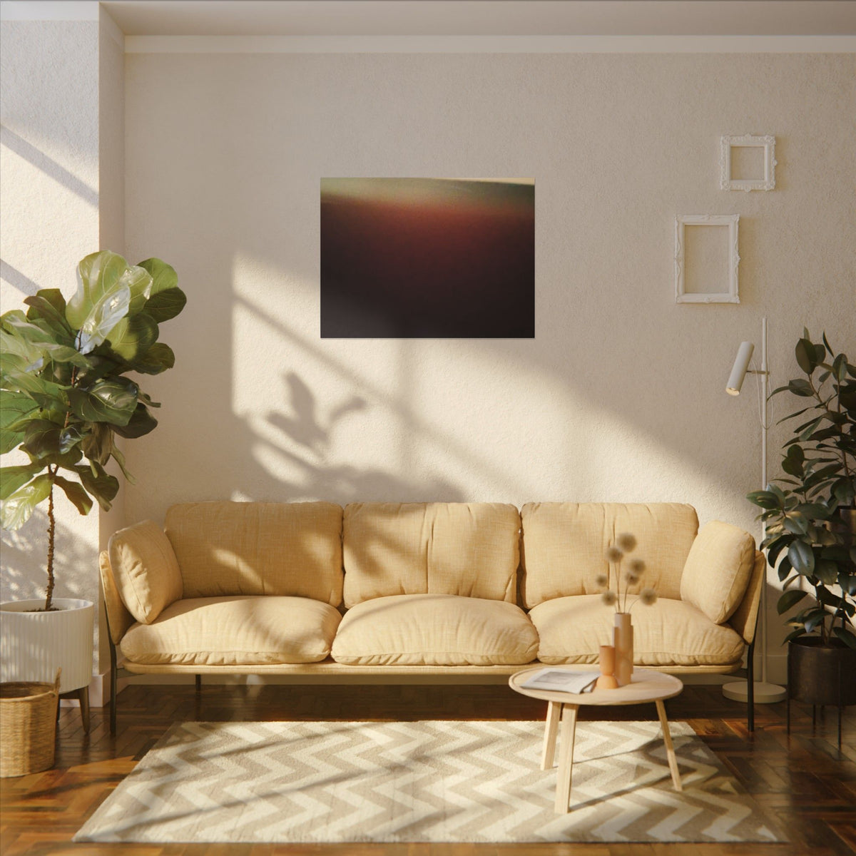 'Lakenight Rustiq' Matte Canvas, Stretched, 0.75" (Print On Sides)