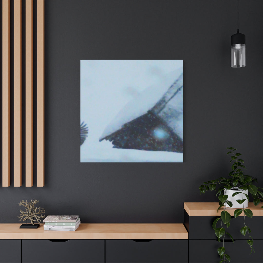 'Wave Goodbye' Matte Canvas, Stretched, 1.25" (Print On Sides)