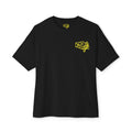 'Dislocation Records - Yellow' Unisex Oversized Boxy Tee