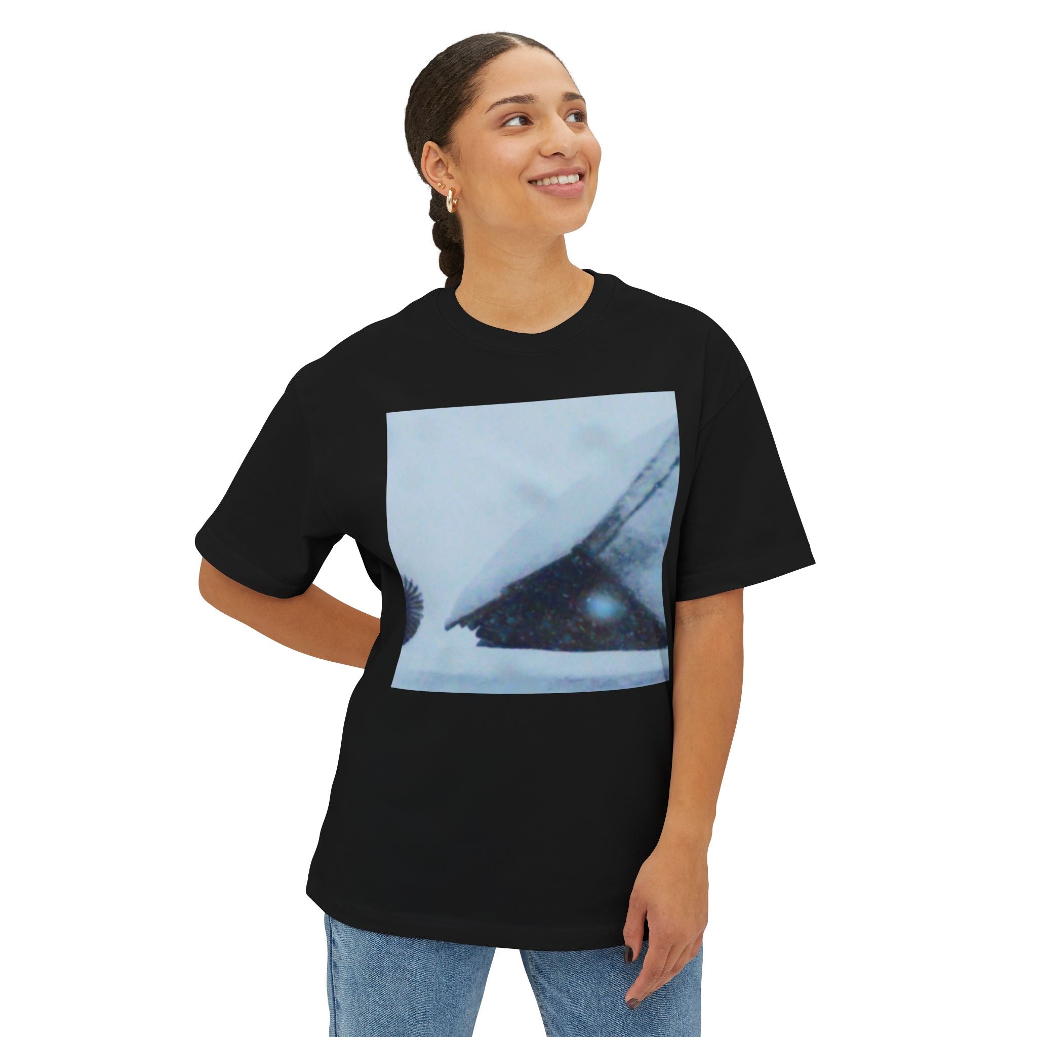'Wave Goodbye' Unisex Oversized Boxy Tee