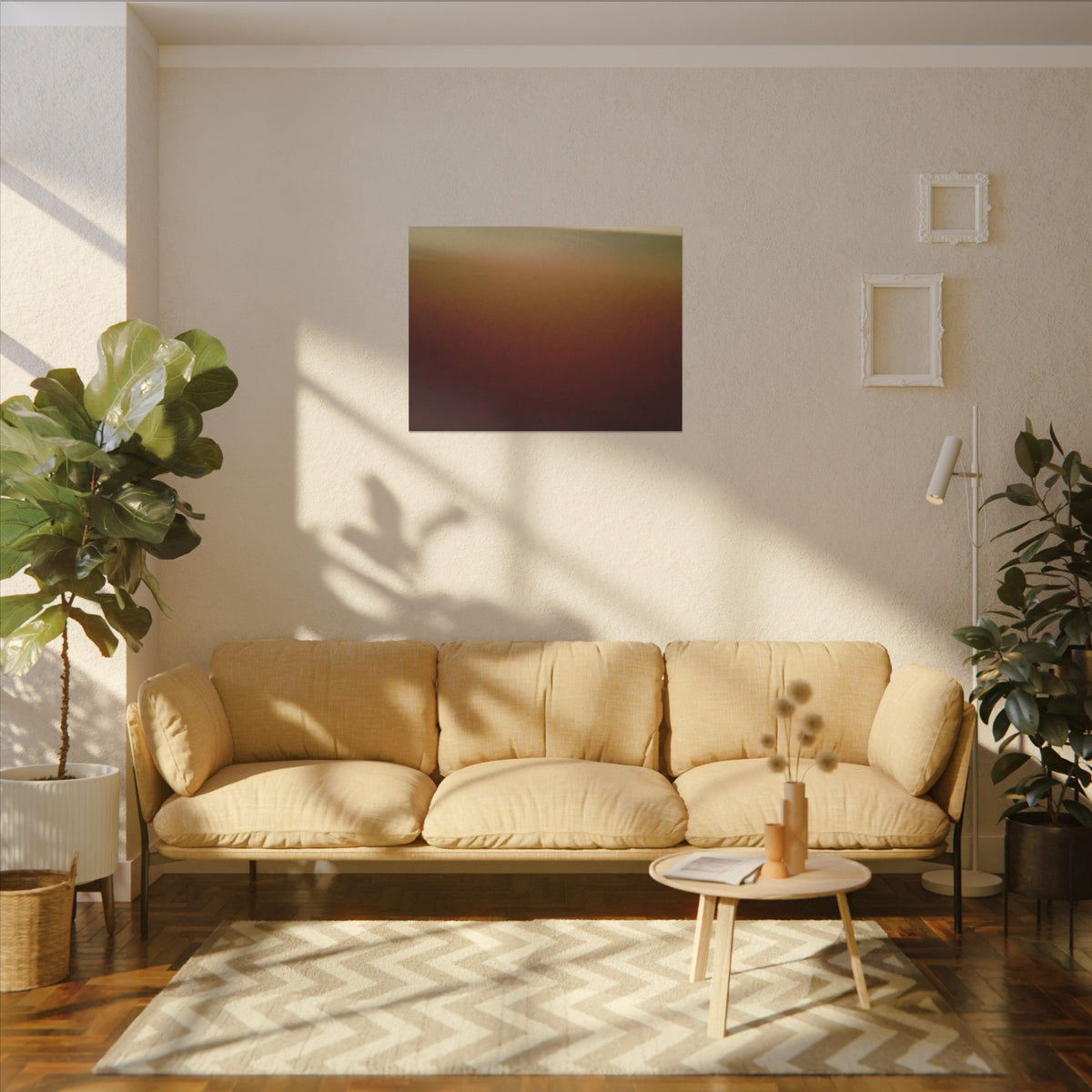 'Lakenight Latte' Matte Canvas, Stretched, 0.75" (Print On Sides)
