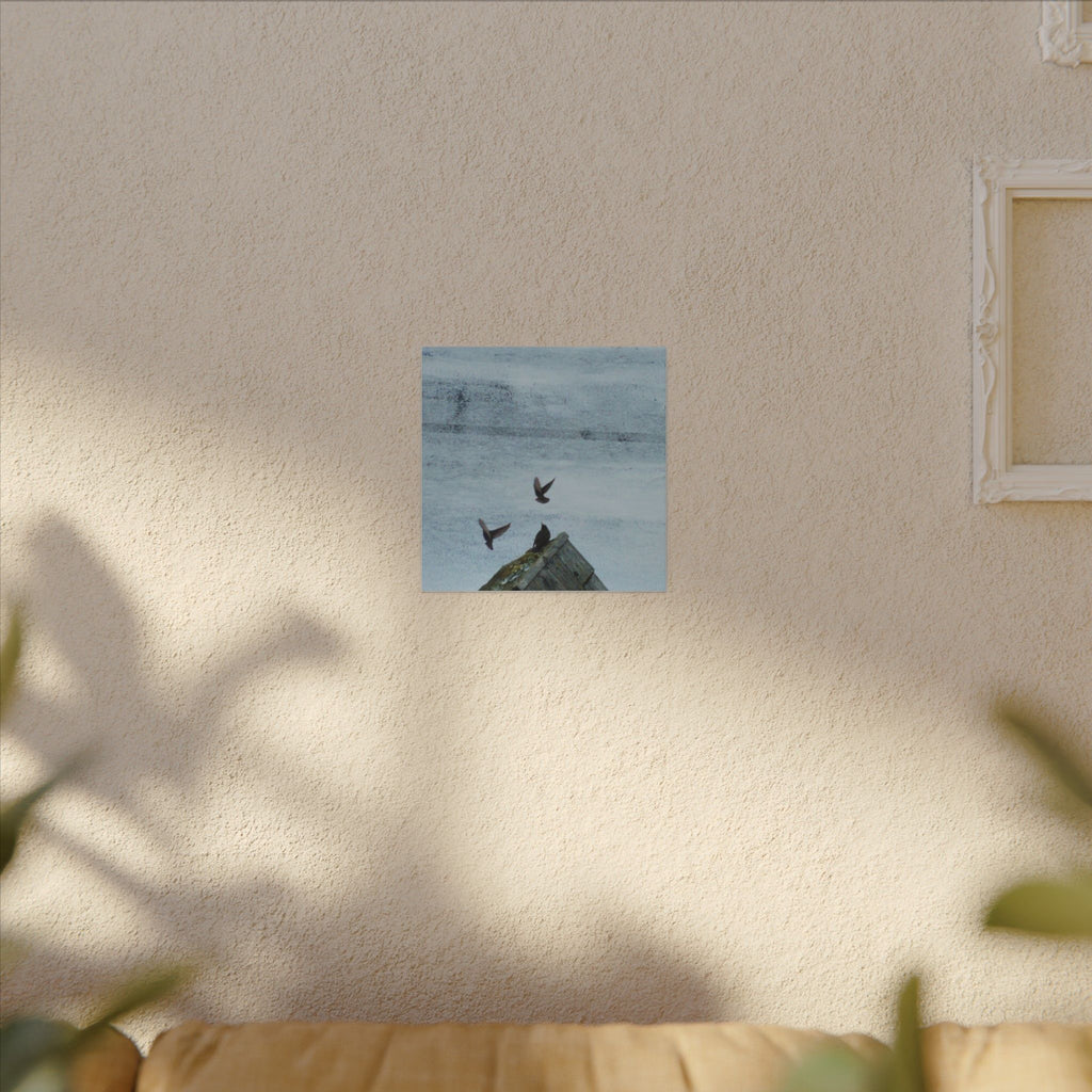 'Wave Goodbye Too' Matte Canvas, Stretched, 0.75"