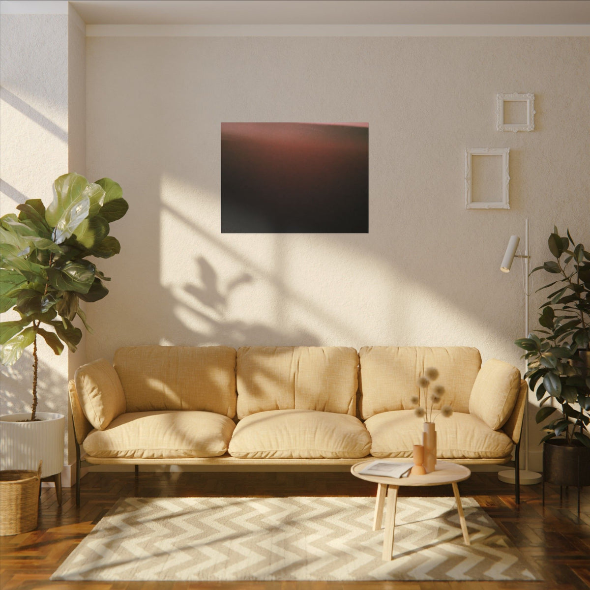 'Lakenight Sangri' Matte Canvas, Stretched, 0.75" (Print On Sides)