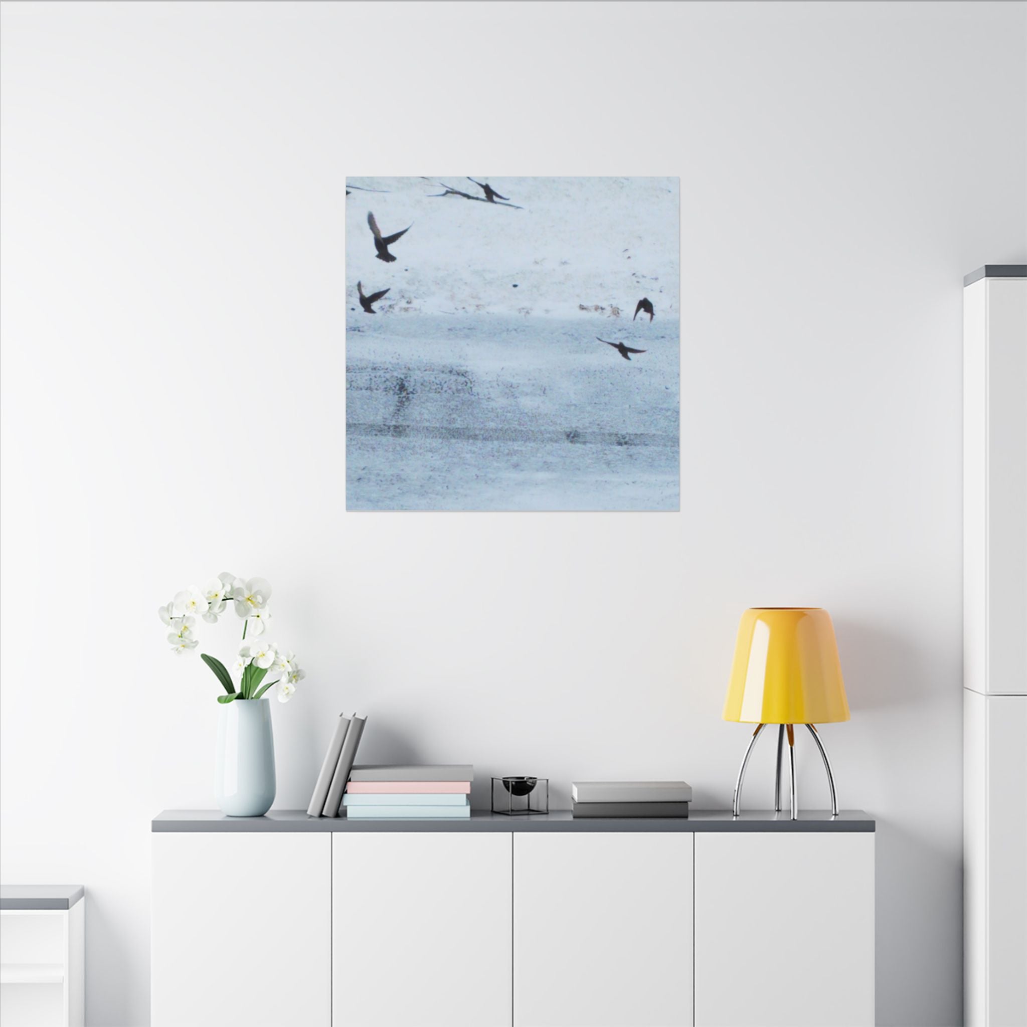 'Birds' Matte Canvas, Stretched, 0.75"