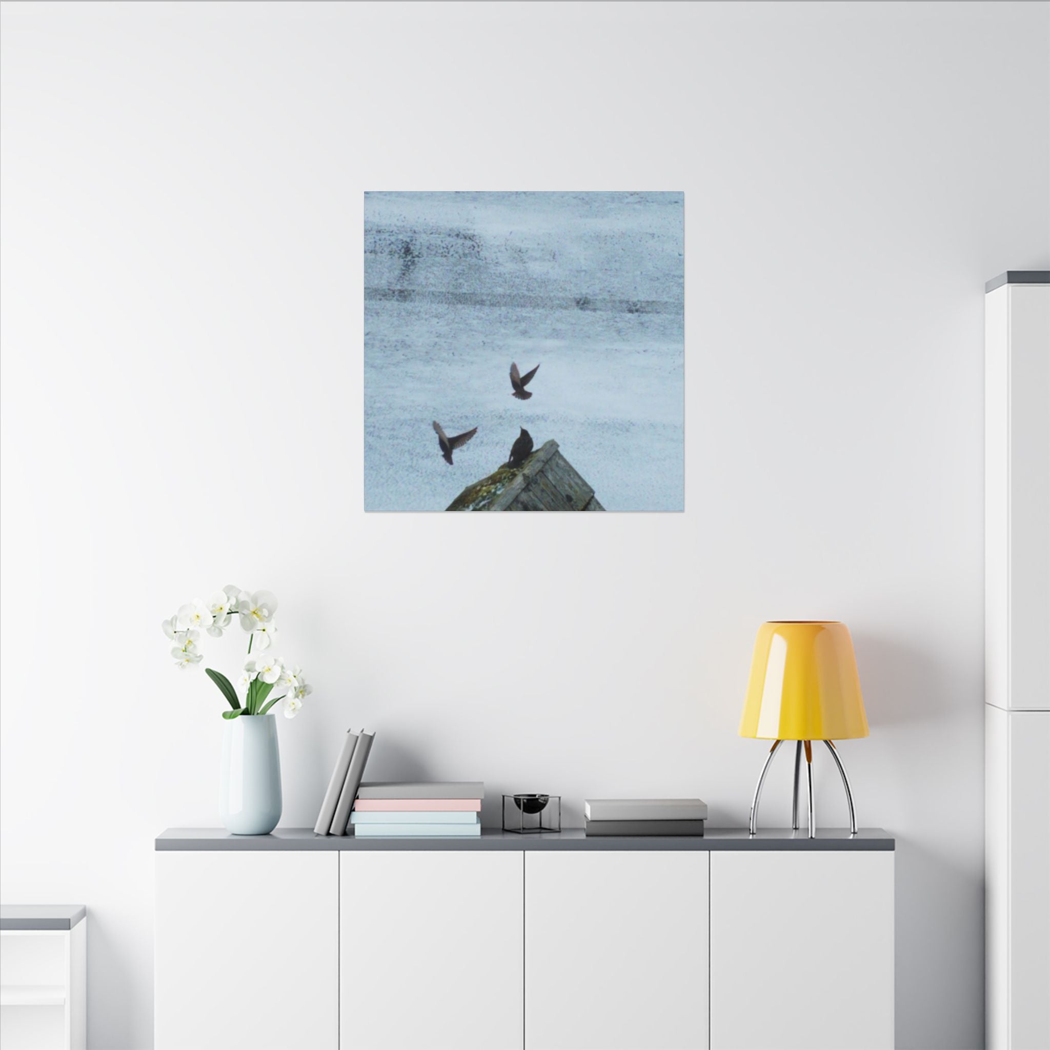 'Wave Goodbye Too' Matte Canvas, Stretched, 0.75" (Print On Sides)