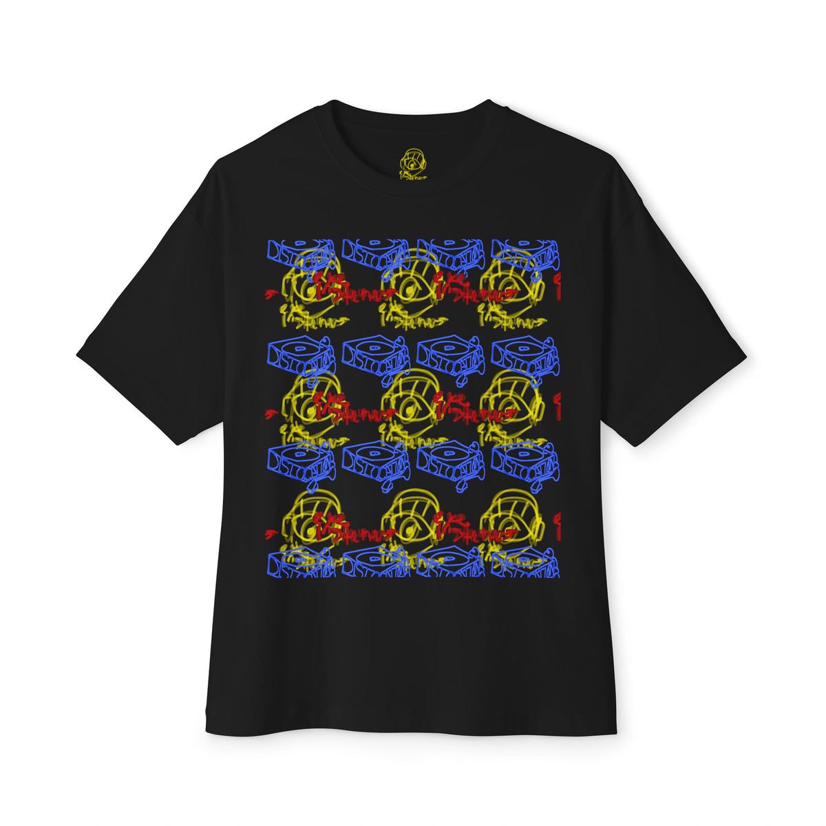 Eye Listeners Your Eyes 'Four' Unisex Oversized Boxy Tee
