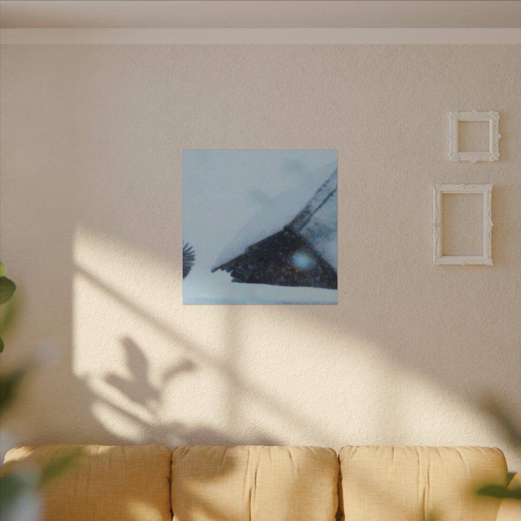 'Wave Goodbye' Matte Canvas, Stretched, 0.75" (Print On Sides)