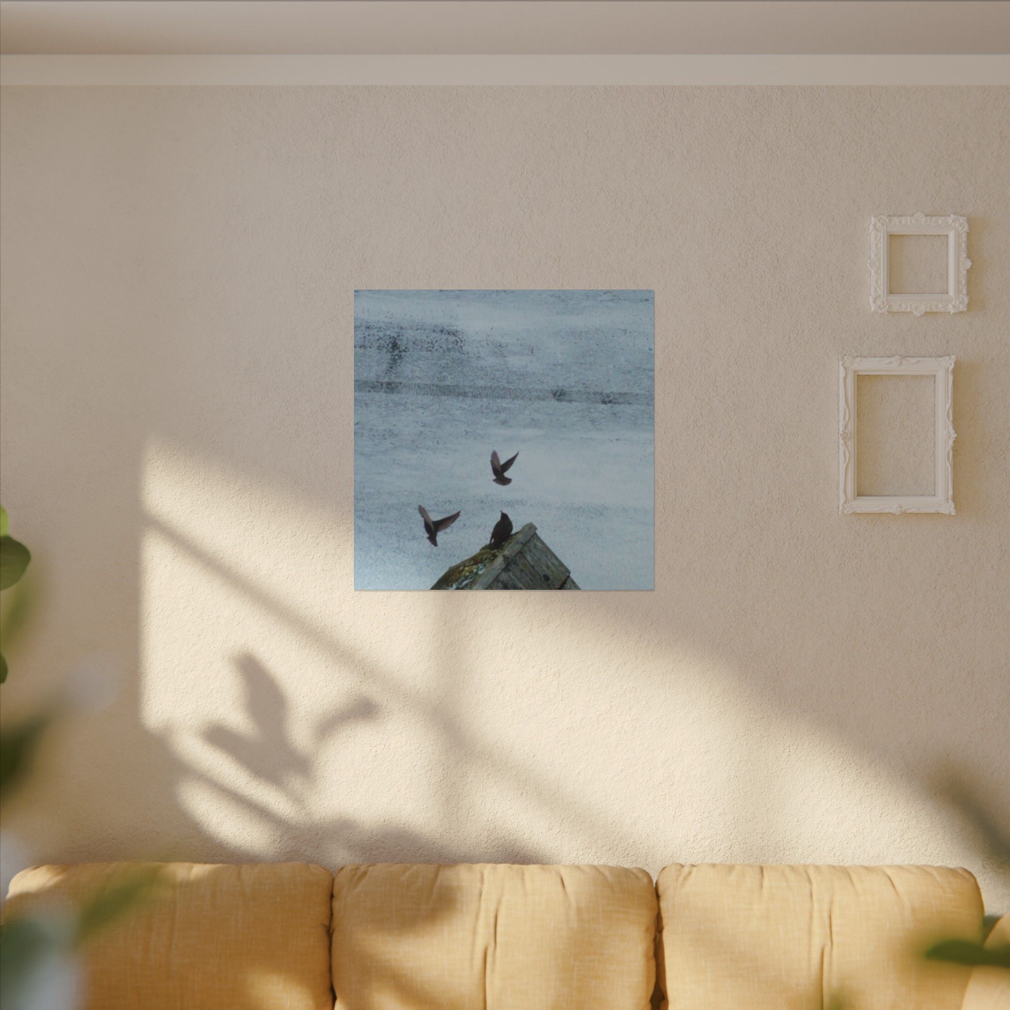 'Wave Goodbye Too' Matte Canvas, Stretched, 0.75" (Print On Sides)