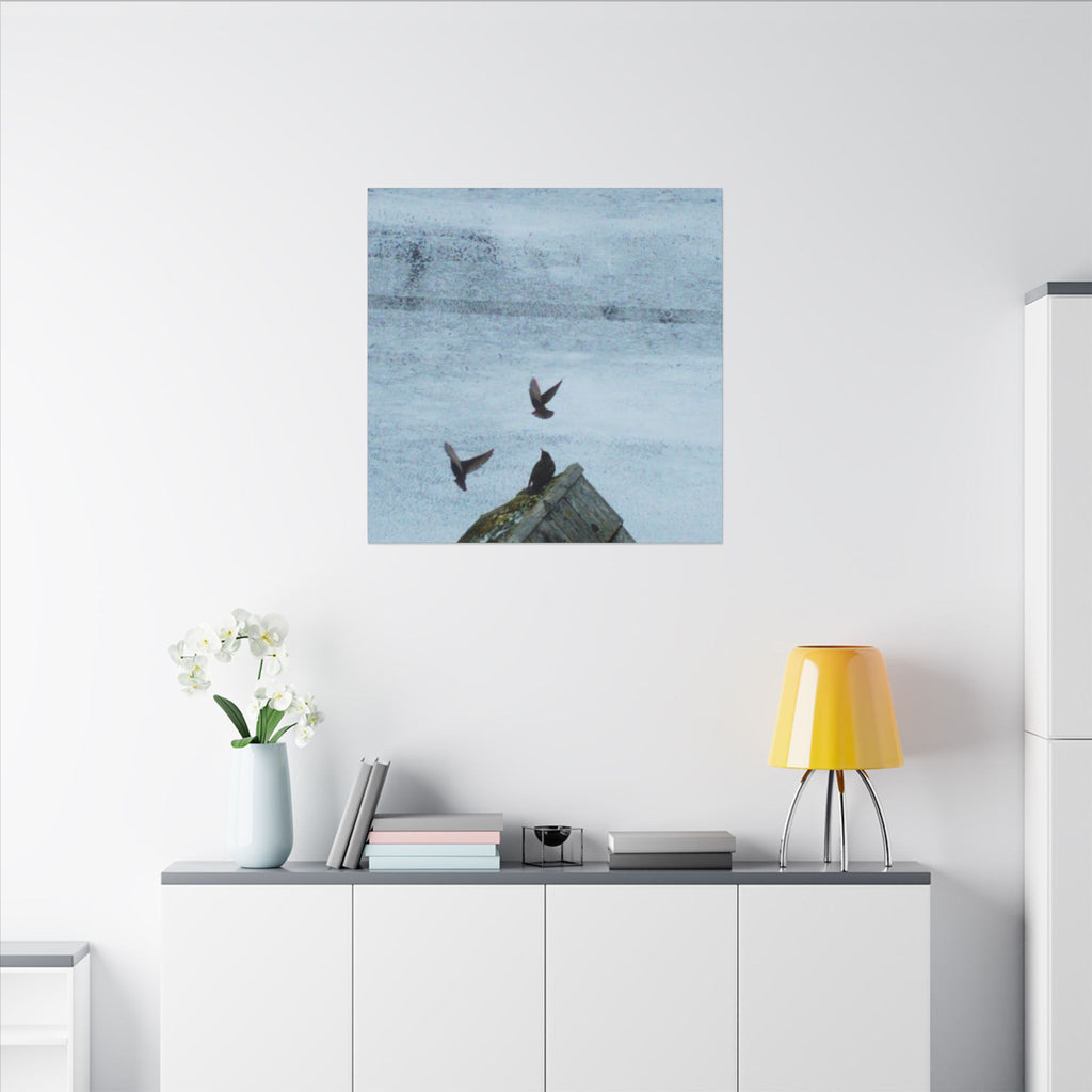 'Wave Goodbye Too' Matte Canvas, Stretched, 0.75" (Print On Sides)