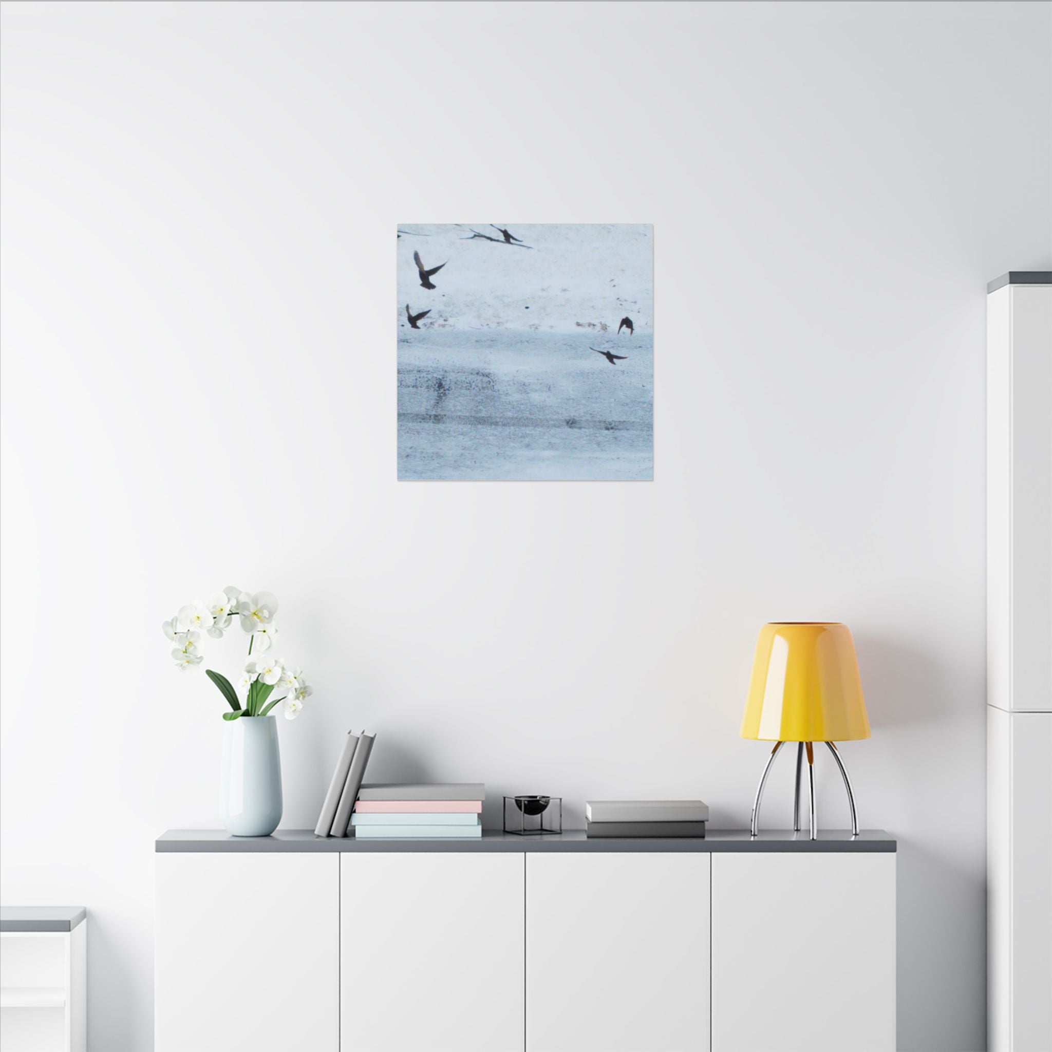 'Birds' Matte Canvas, Stretched, 0.75"