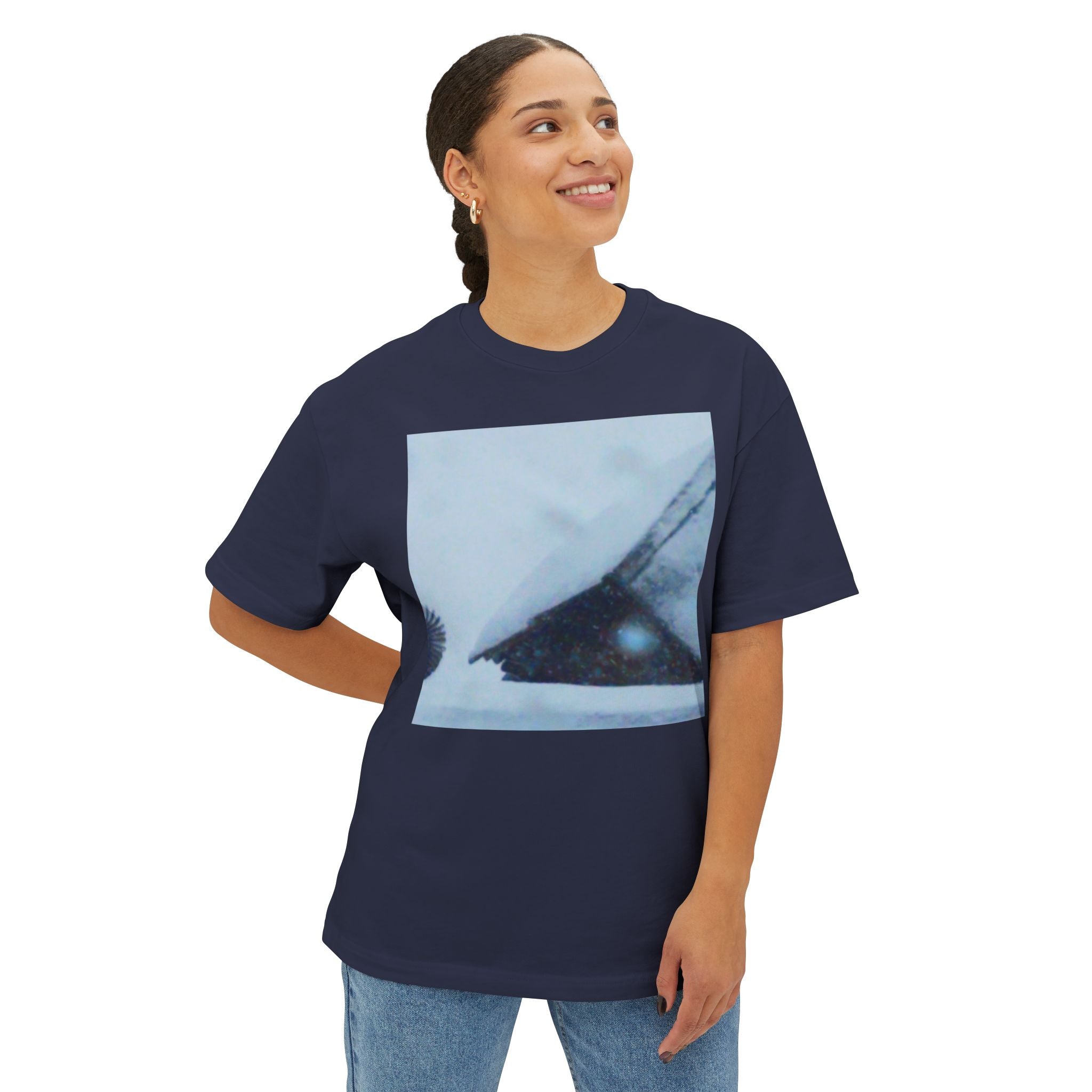 'Wave Goodbye' Unisex Oversized Boxy Tee
