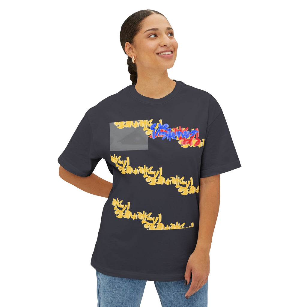 'You Don't Know What You're Gonna Say Three' Unisex Oversized Boxy Tee