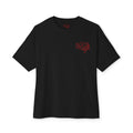 'Dislocation Records - Red' Unisex Oversized Boxy Tee