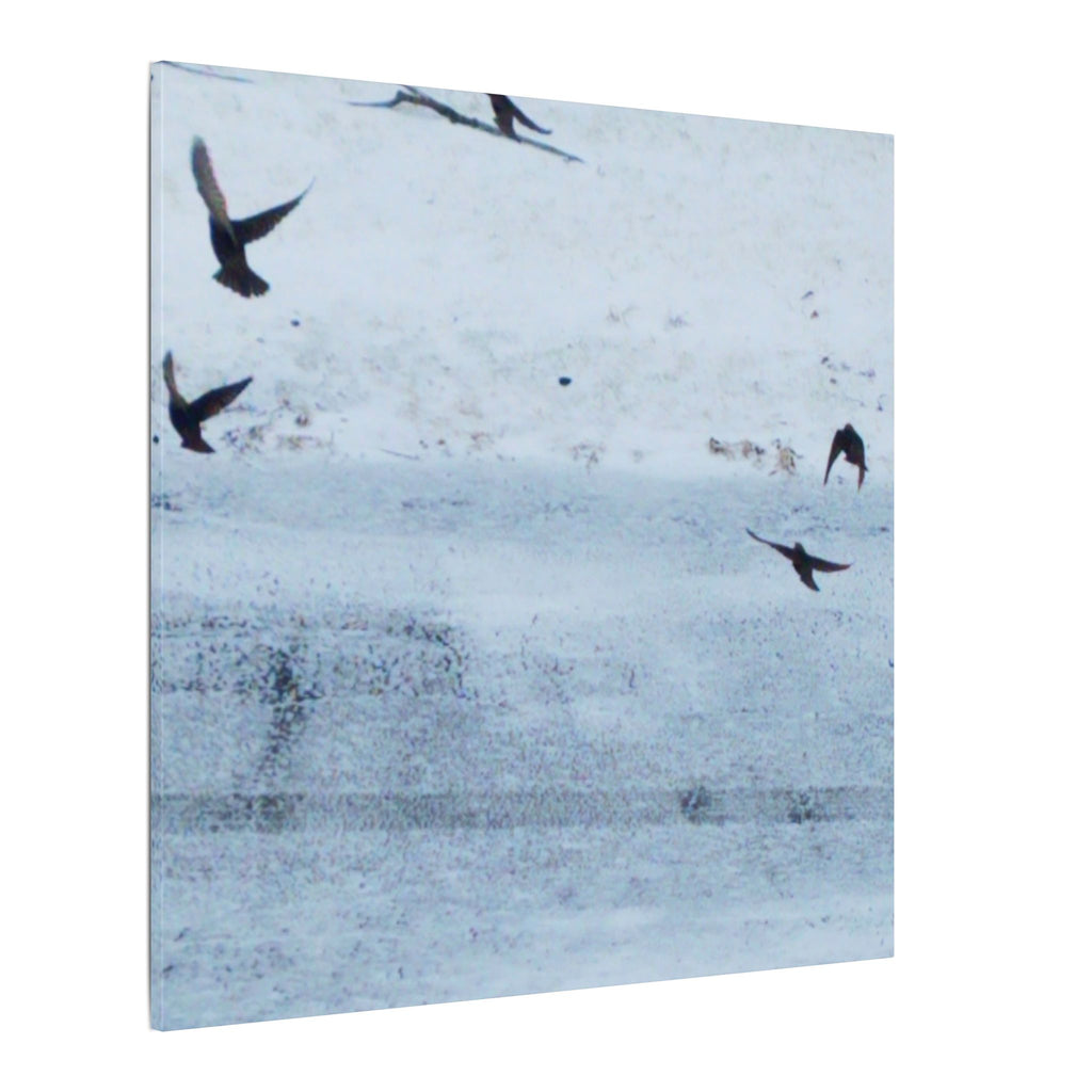 'Birds' Matte Canvas, Stretched, 0.75" (Print On Sides)