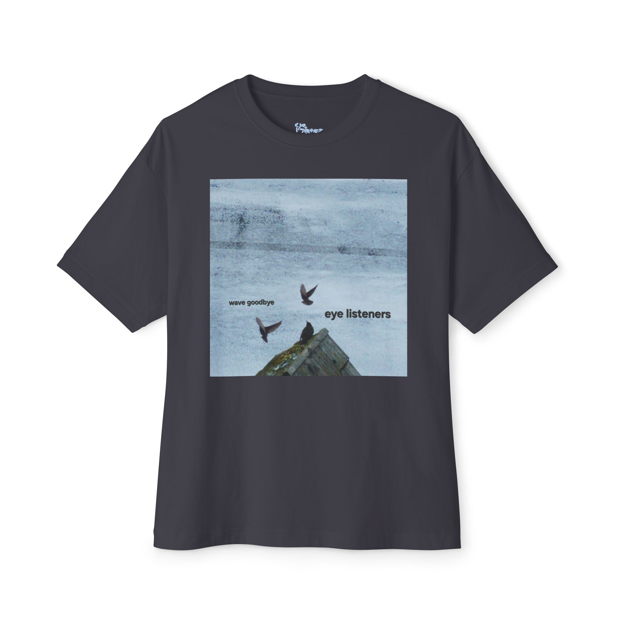 'Eye Listeners - Wave Goodbye' Unisex Oversized Boxy Tee