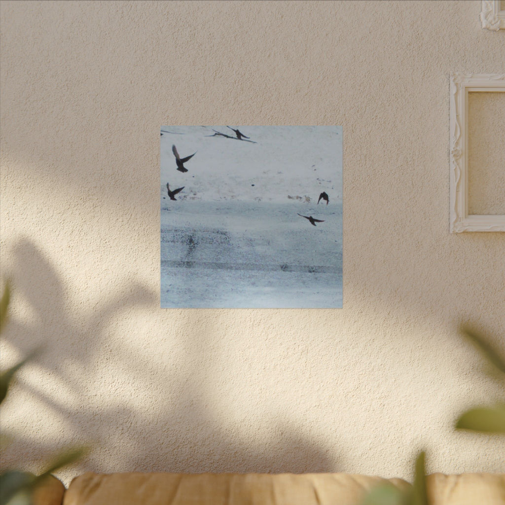 'Birds' Matte Canvas, Stretched, 0.75"