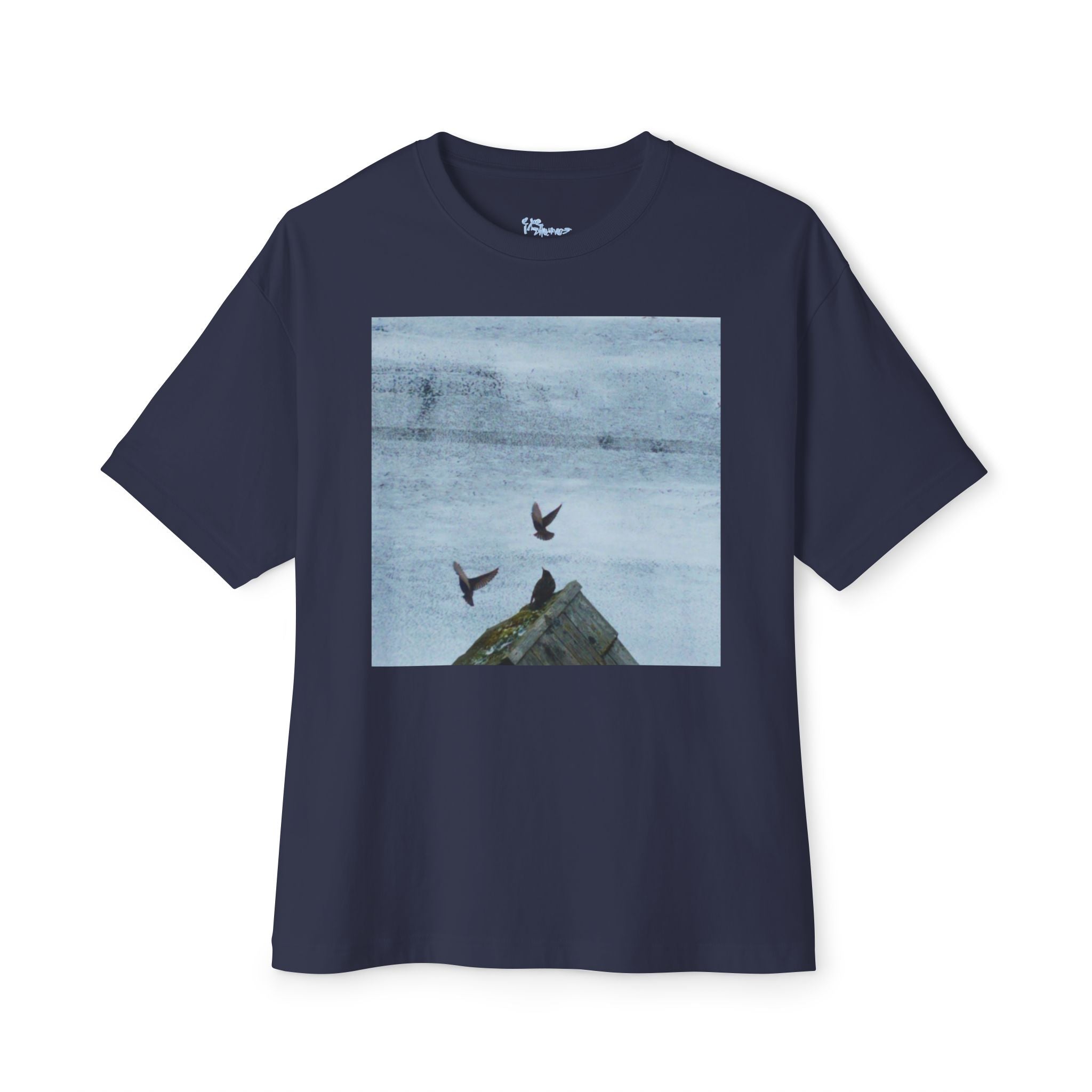 'Wave Goodbye Too' Unisex Oversized Boxy Tee