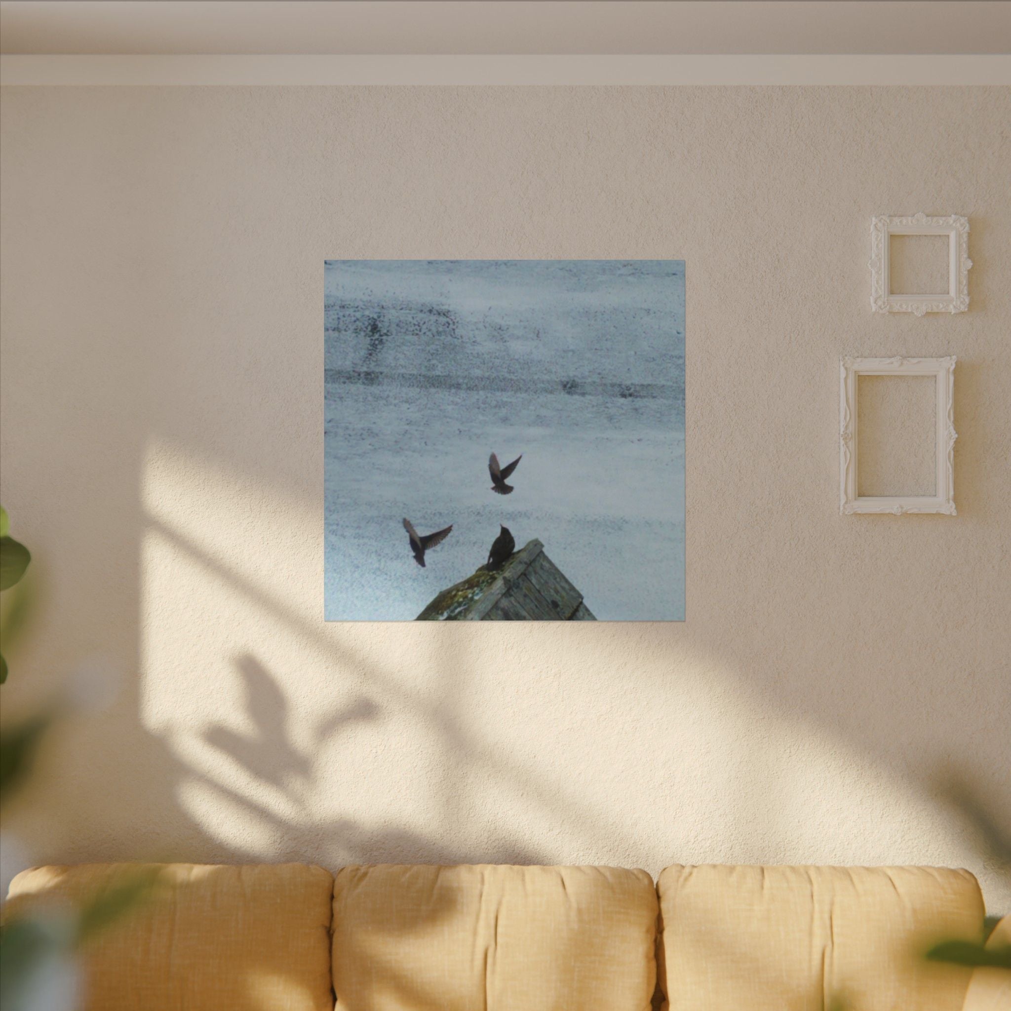 'Wave Goodbye Too' Matte Canvas, Stretched, 0.75" (Print On Sides)