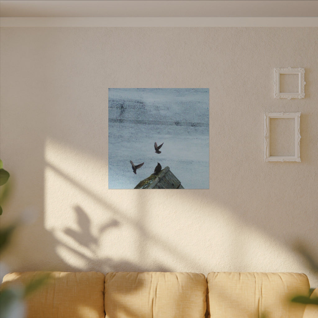 'Wave Goodbye Too' Matte Canvas, Stretched, 0.75" (Print On Sides)